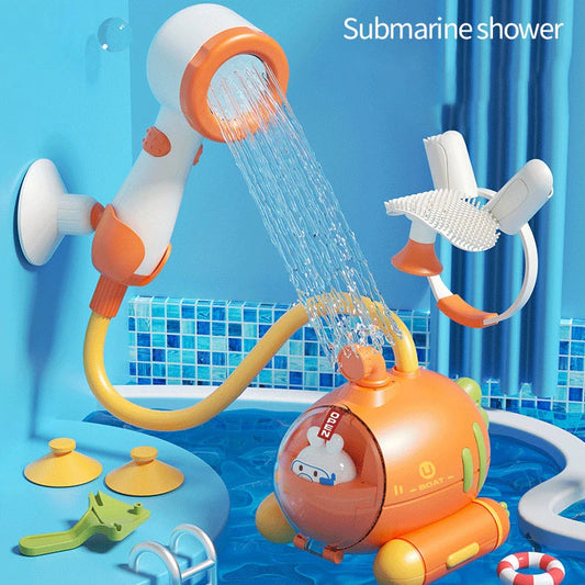 Juguete de baño submarino de rábano