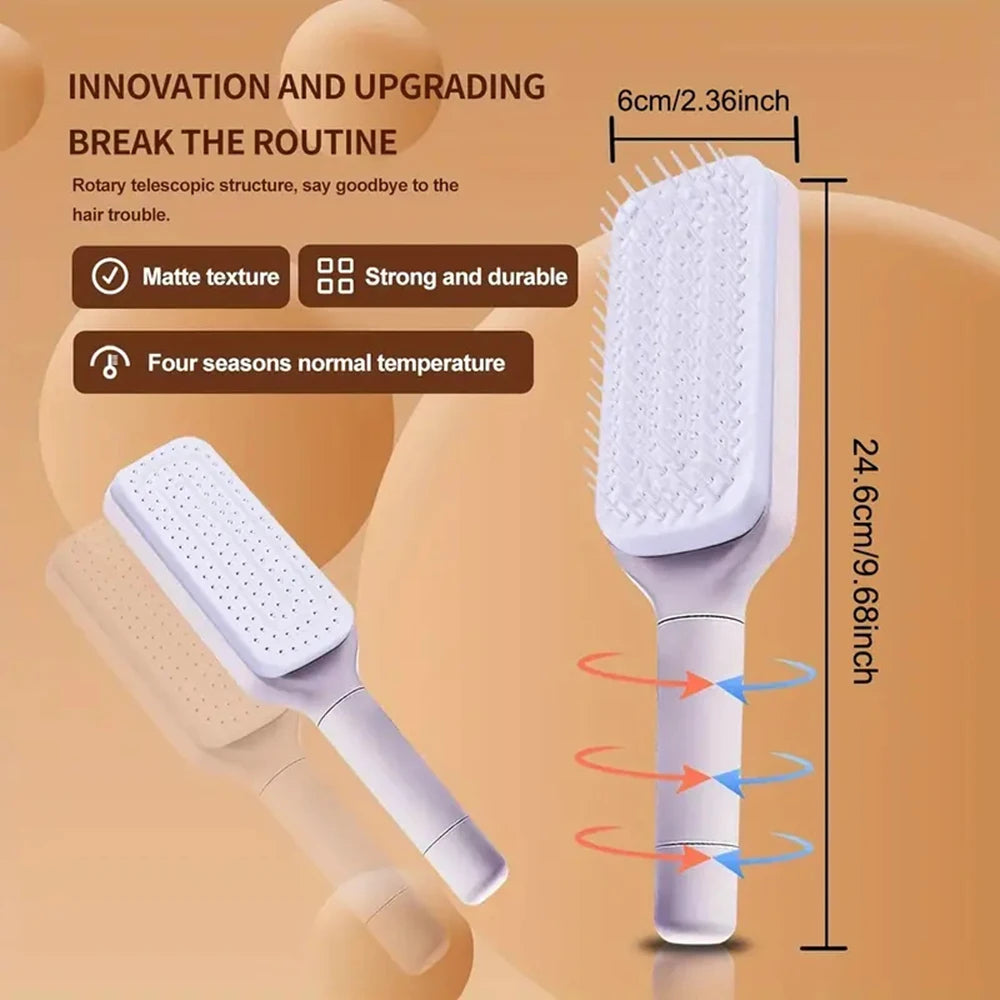 Cepillo mágico suave y retráctil perfecto para tu cabello