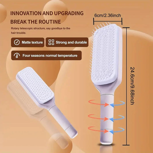 Cepillo mágico suave y retráctil perfecto para tu cabello