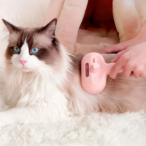Cepillo Vapor Para Perros y Gatos
